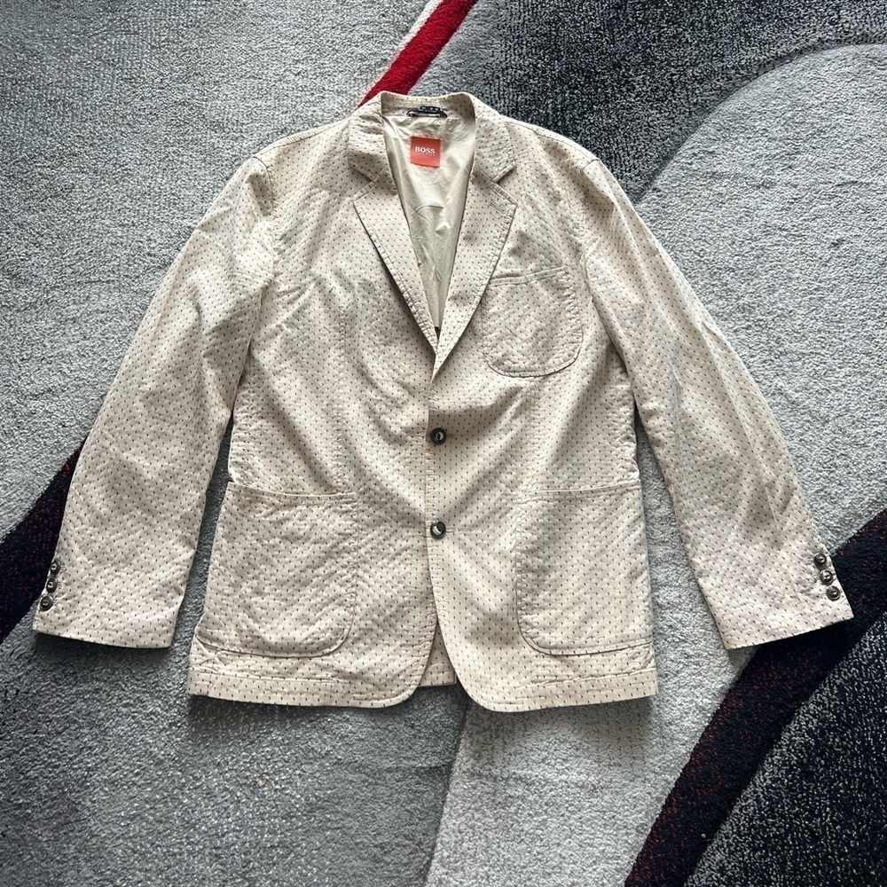 Boss Hugo Boss Vintage Retro Pattern Sport Coat